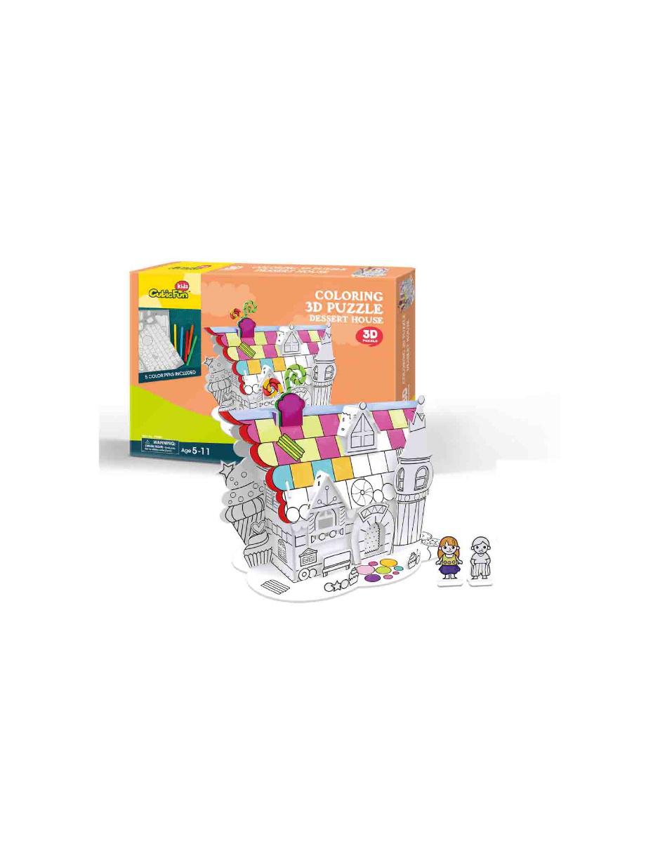 Rompecabezas 3D Dessert House Rompecabezas 3D Dessert House