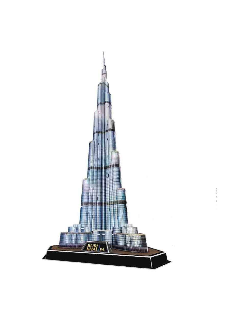 Rompecabezas 3D Torre Burj Khalifa 3