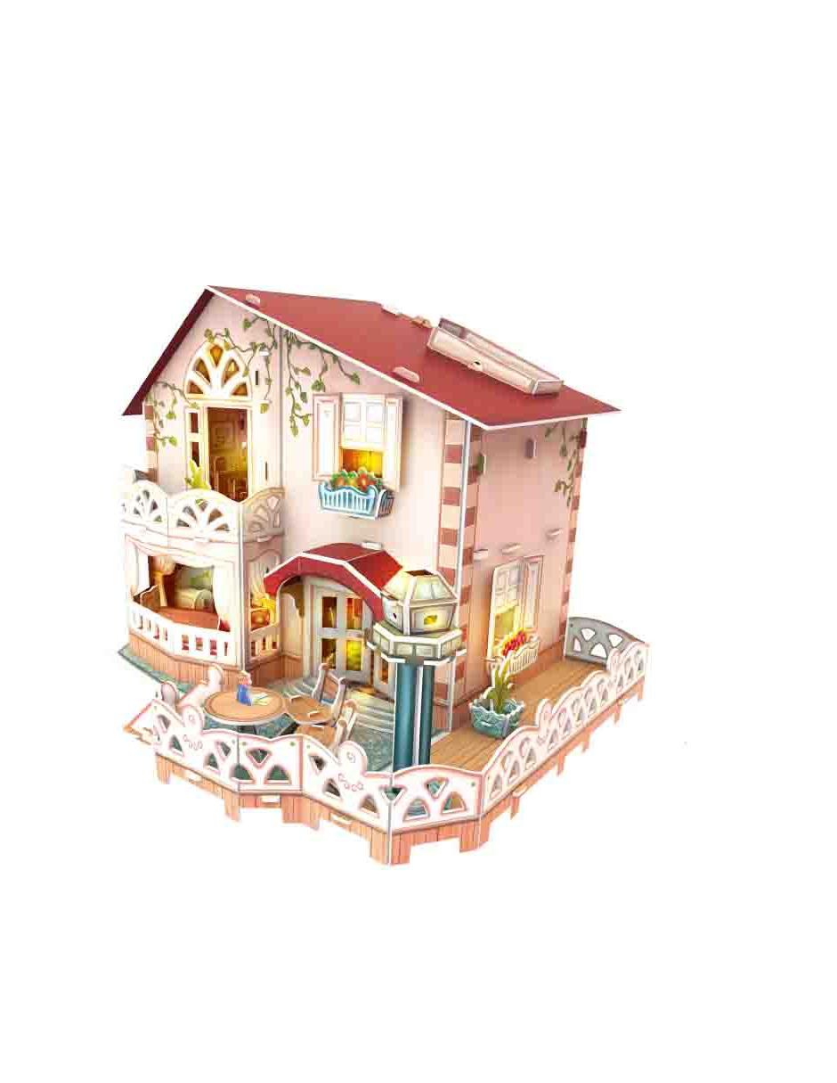 Rompecabezas 3D Holiday Bungalow 2