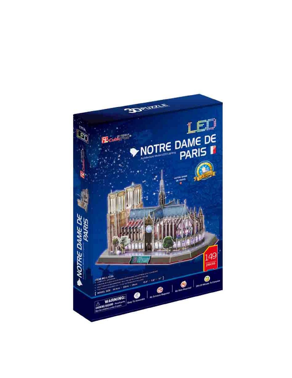 Rompecabezas 3D Notre Dame 2