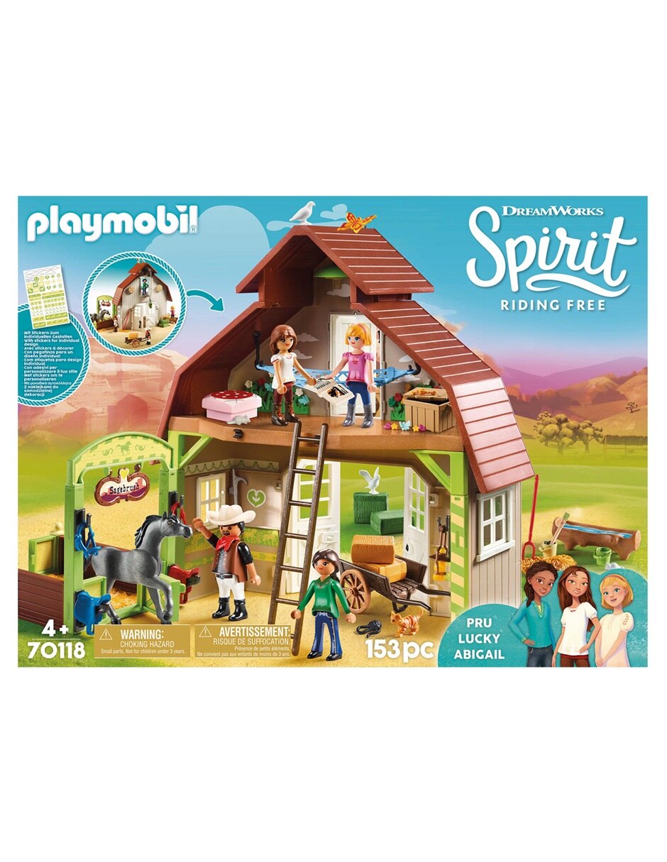 casa playmobil spirit