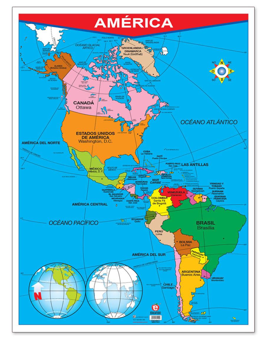Póster América / América Física 1