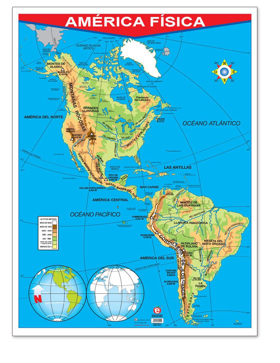 Póster América / América Física