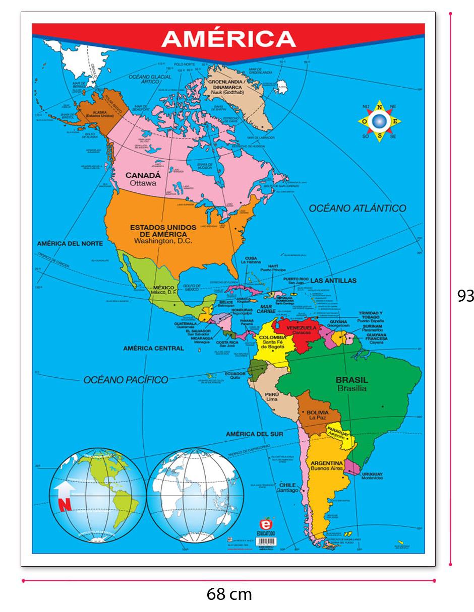 Póster América / América Física