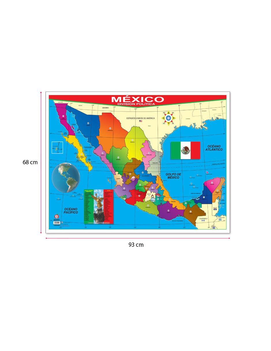 Póster México D.P. Bandera