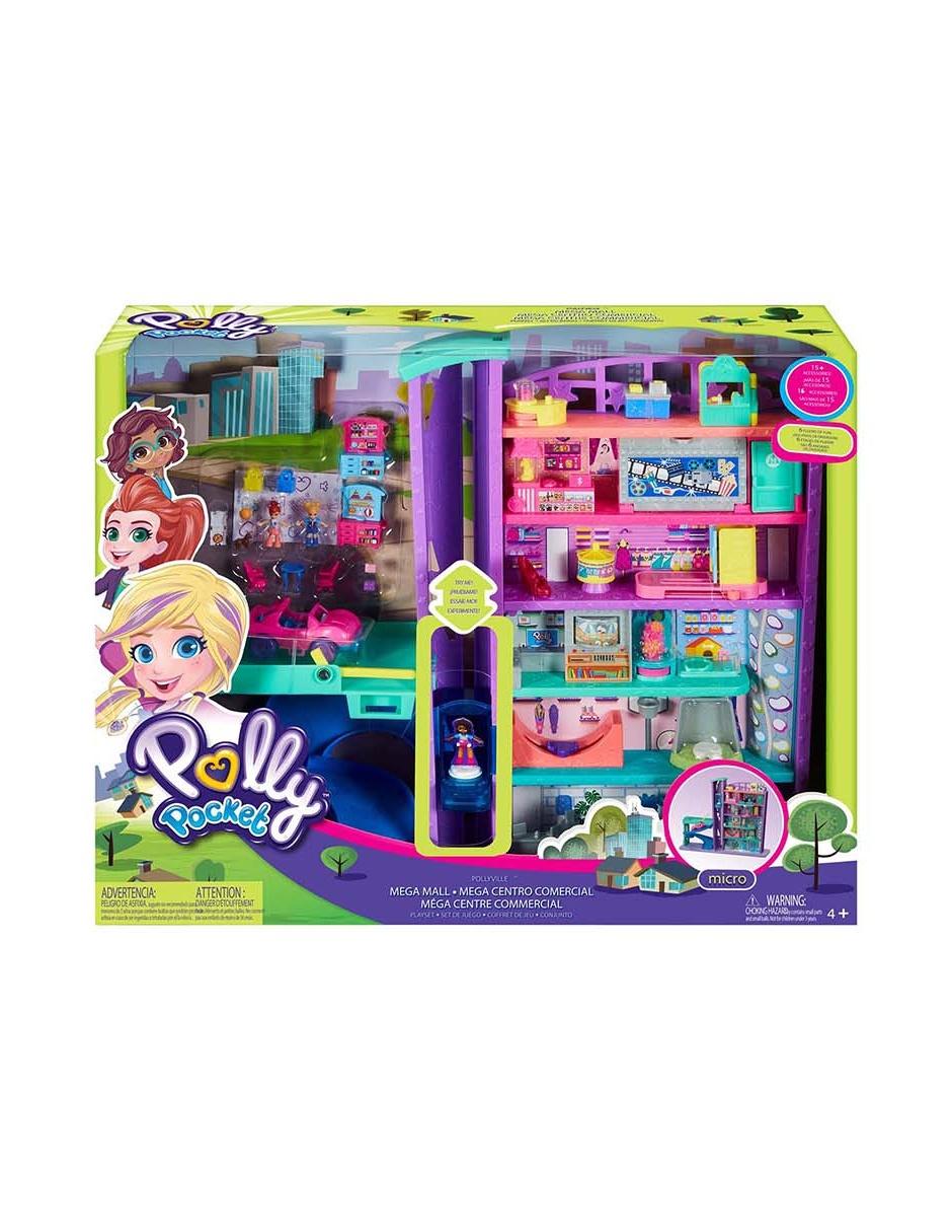 Set Mega Centro Comercial Polly Pocket En Liverpool