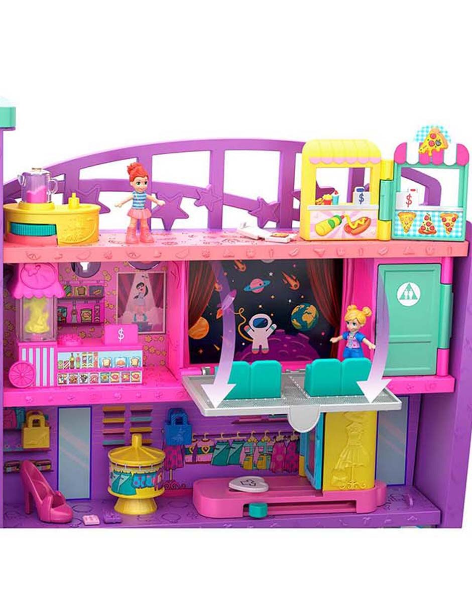 Set Mega Centro Comercial Polly Pocket En Liverpool