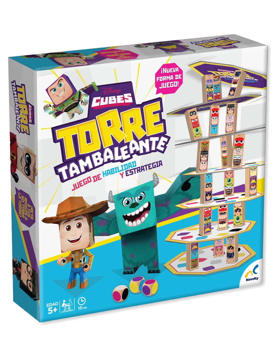 Torre Tambaleante Cubes Disney