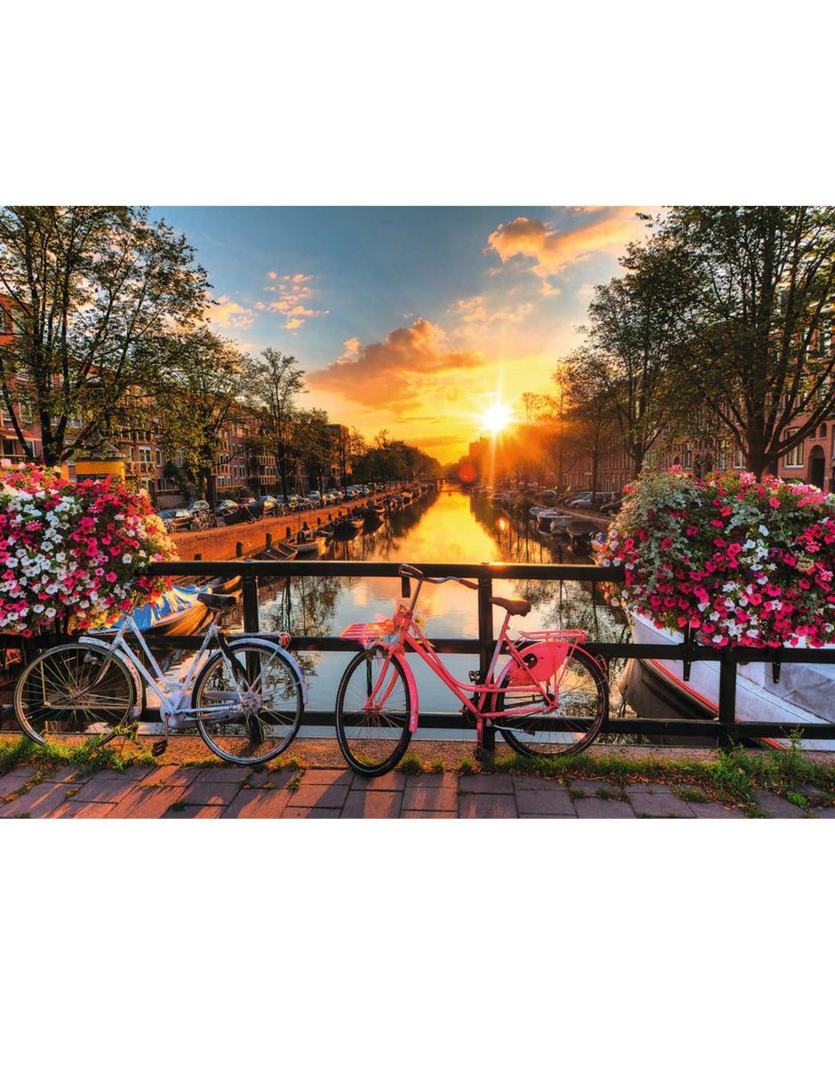 Rompecabezas Bicicletas En Amsterdam 2