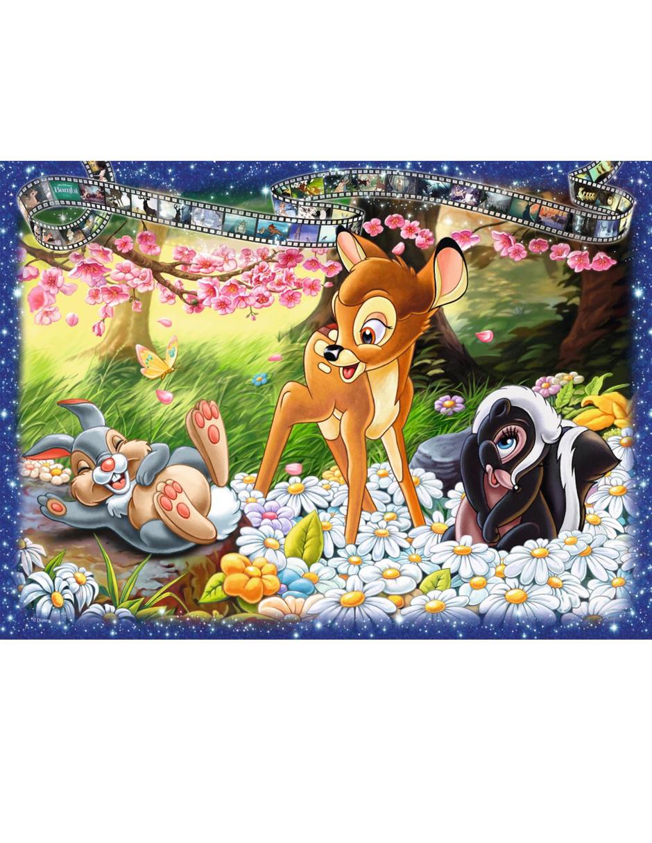 Rompecabezas Bambi (1942) 1000 Piezas 2