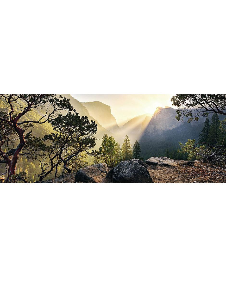 Rompecabezas Parque Yosemite Panorámico 1000 Piezas 2
