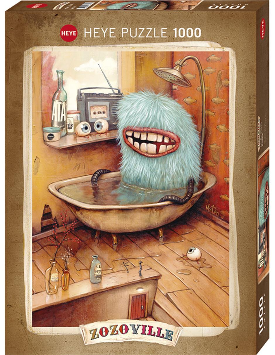 Rompecabezas Zozoville: Monstruo en la Tina 1000 Piezas Rompecabezas Zozoville: Monstruo en la Tina 1000 Piezas