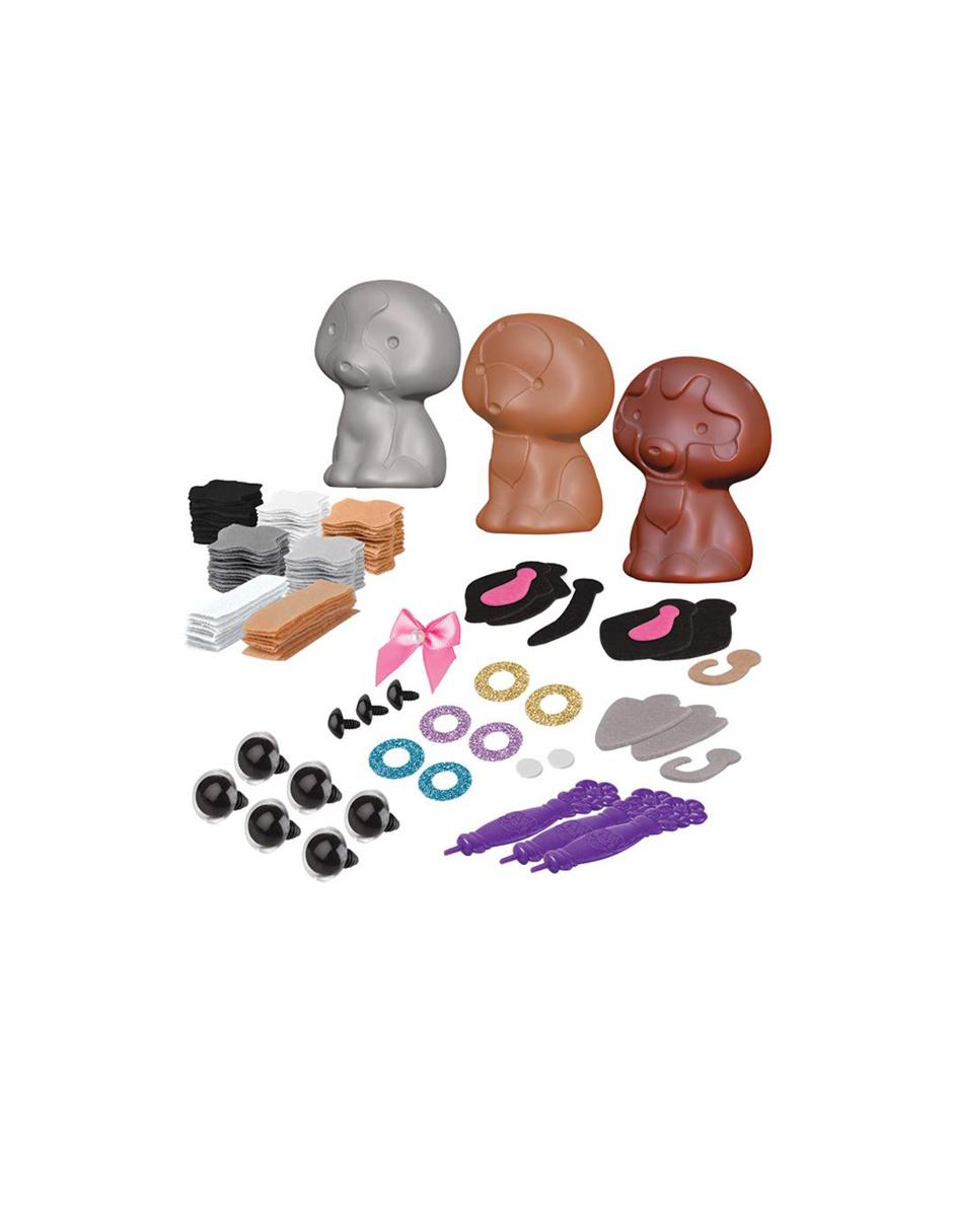Set de Muñecos en 3D para Decorar Plush Craft Puppy Minis 2