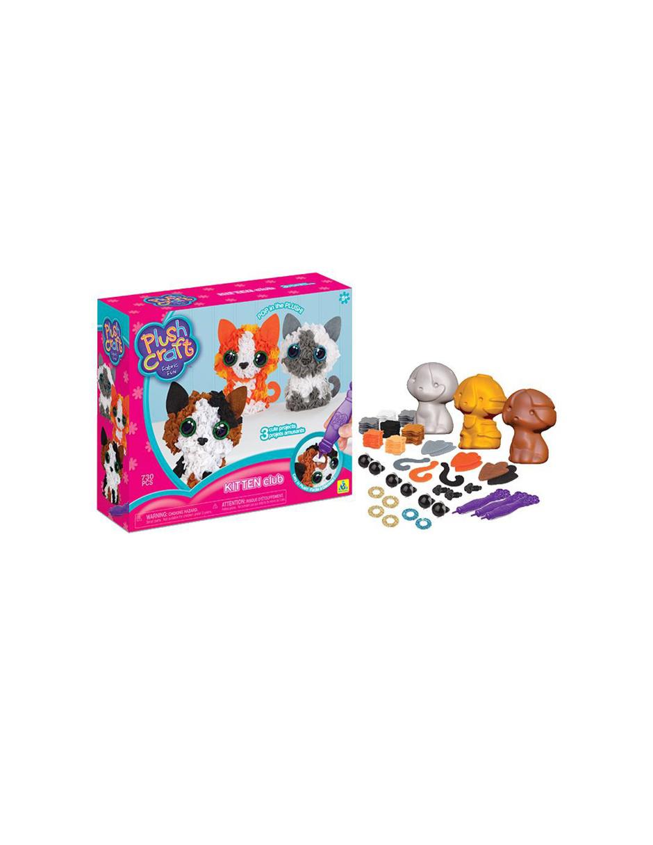 Set de Muñecos en 3D para Decorar Plush Craft Kitten Club Minis 2