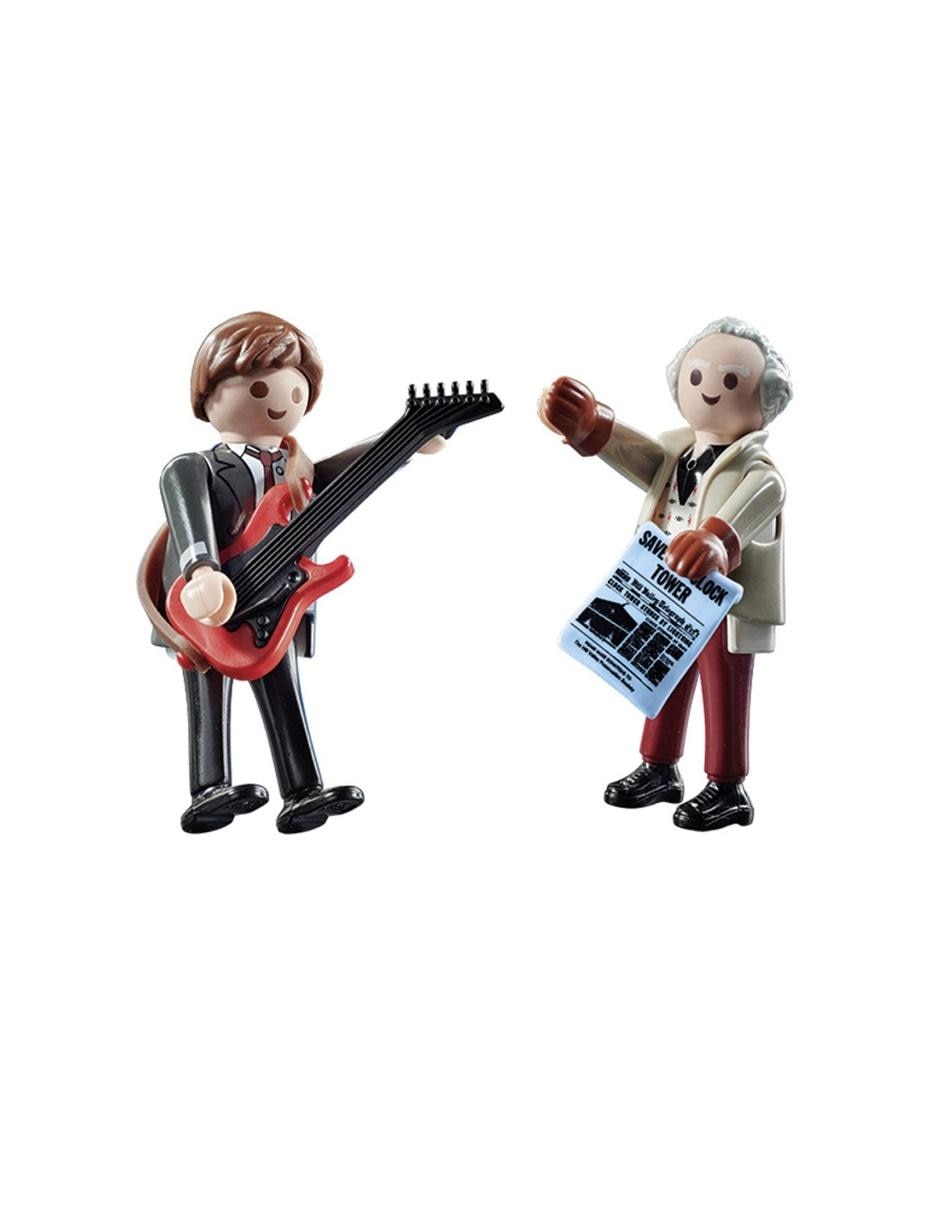 Back to the Future Doc Brown 6-Inch Playmobil Act - ToyShnip