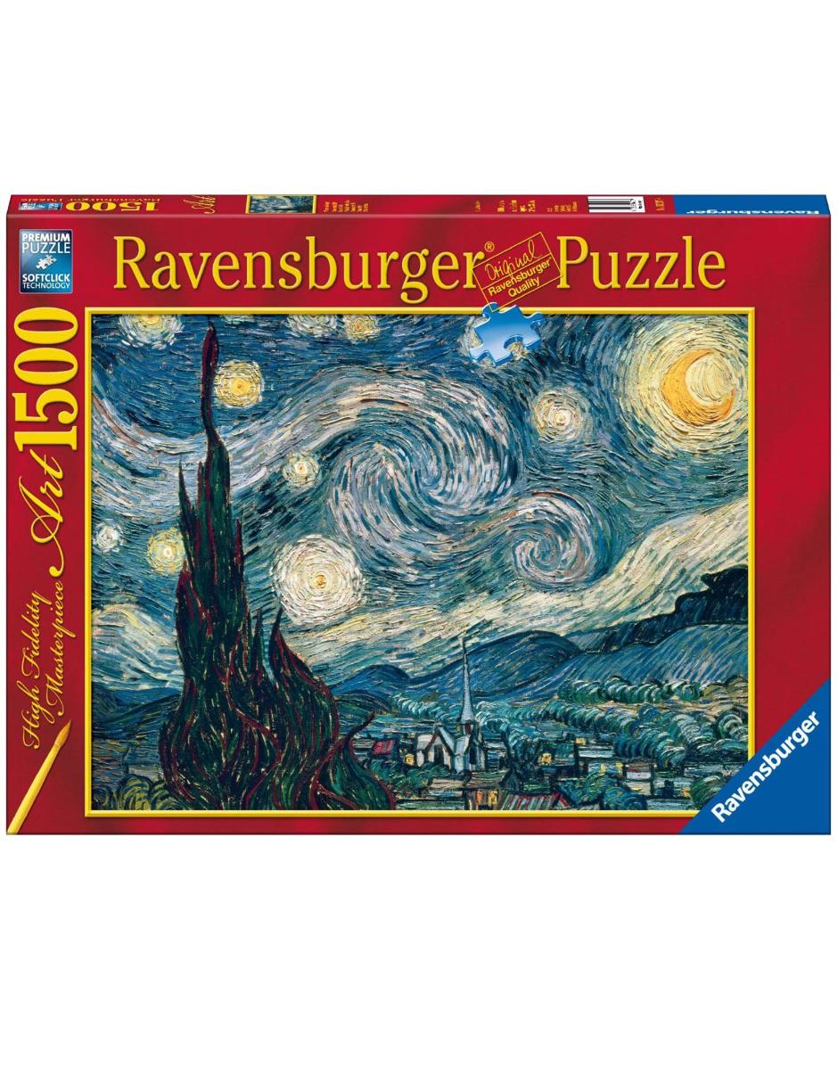 Rompecabezas Noche Estrellada, Van Gogh 1500 piezas 2