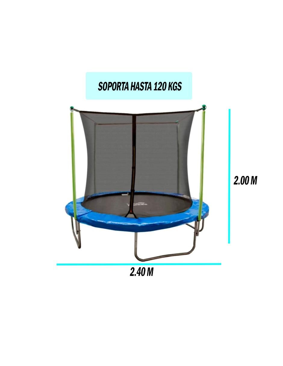 Trampolín little monkey sin modelo comercial 4