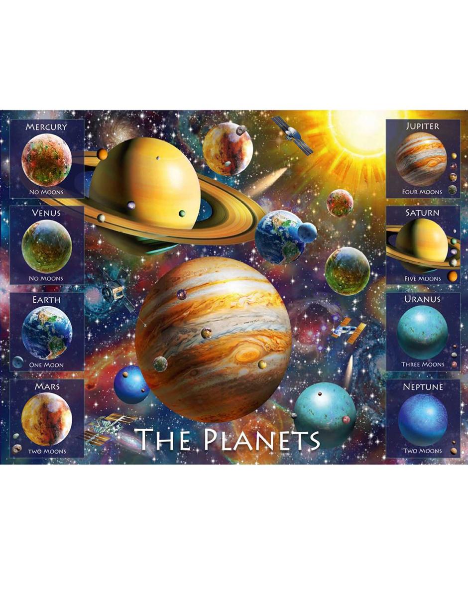 Rompecabezas Los Planetas 100 piezas 2