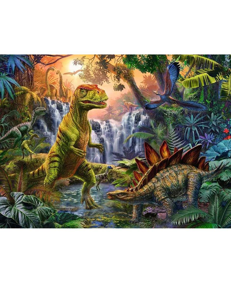 Rompecabezas Oasis de Dinosaurios 100 piezas 2