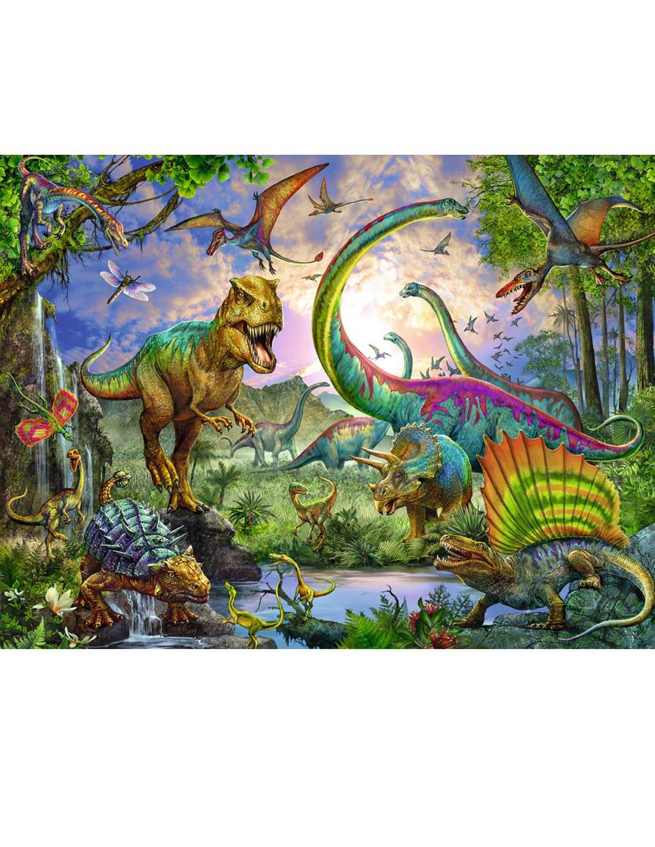 Rompecabezas Reino de Dinosaurios 200 piezas 2