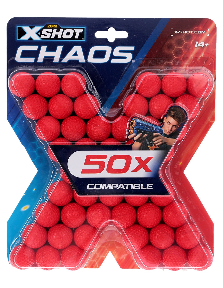 Municiones Chaos X-Shot roja
