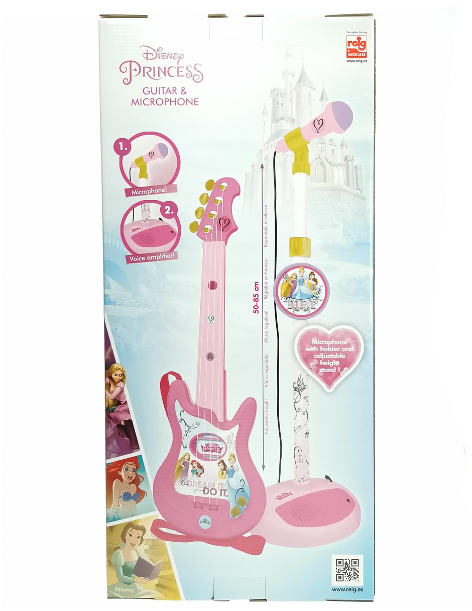 Micrófono y Guitarra Disney Princess 8