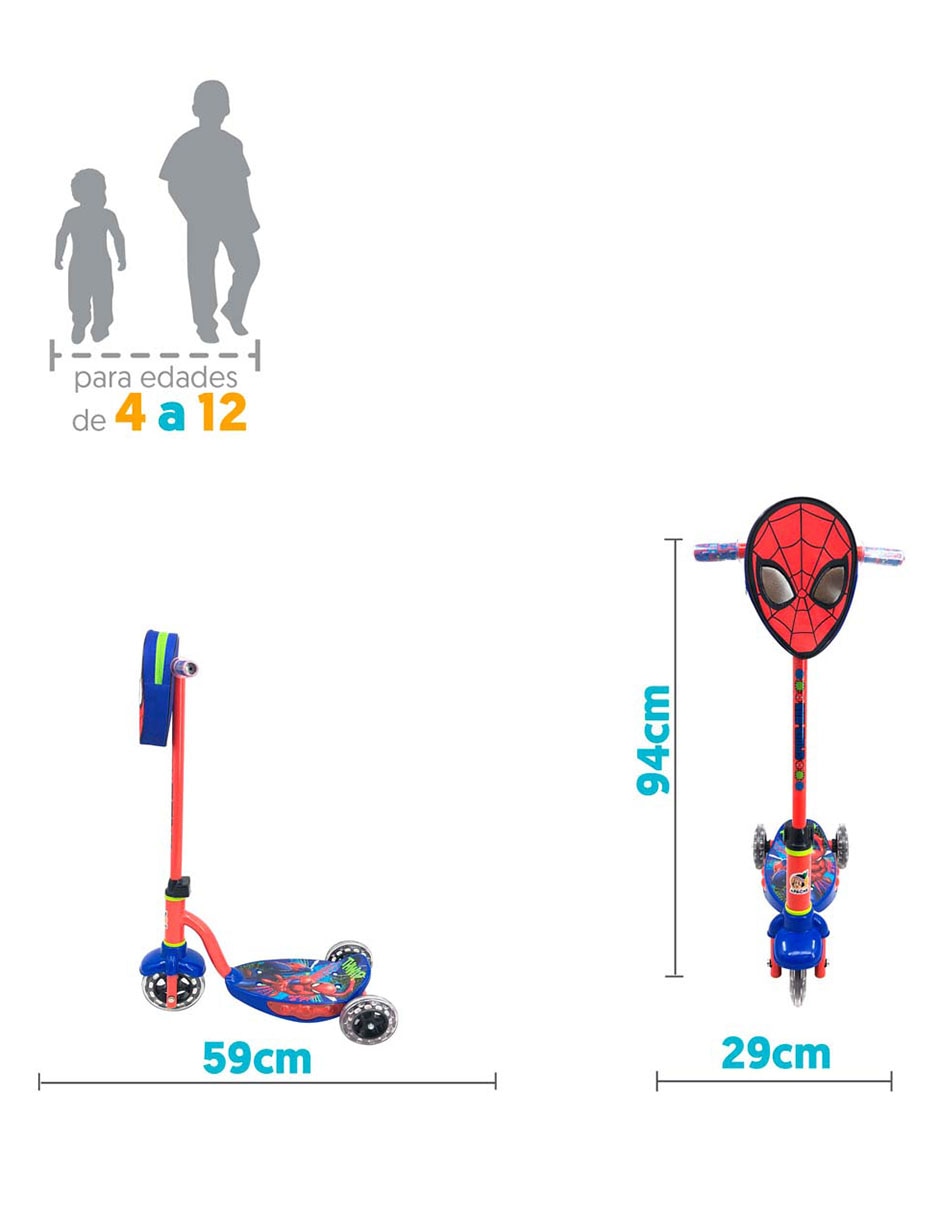 Scooter manual Spider-Man 7