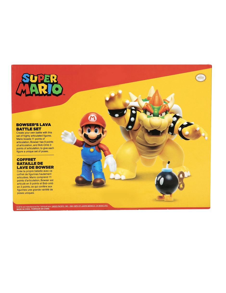 Juguete articulada Nintendo Super Mario Bros collectors con movimiento, luz y sonido 6