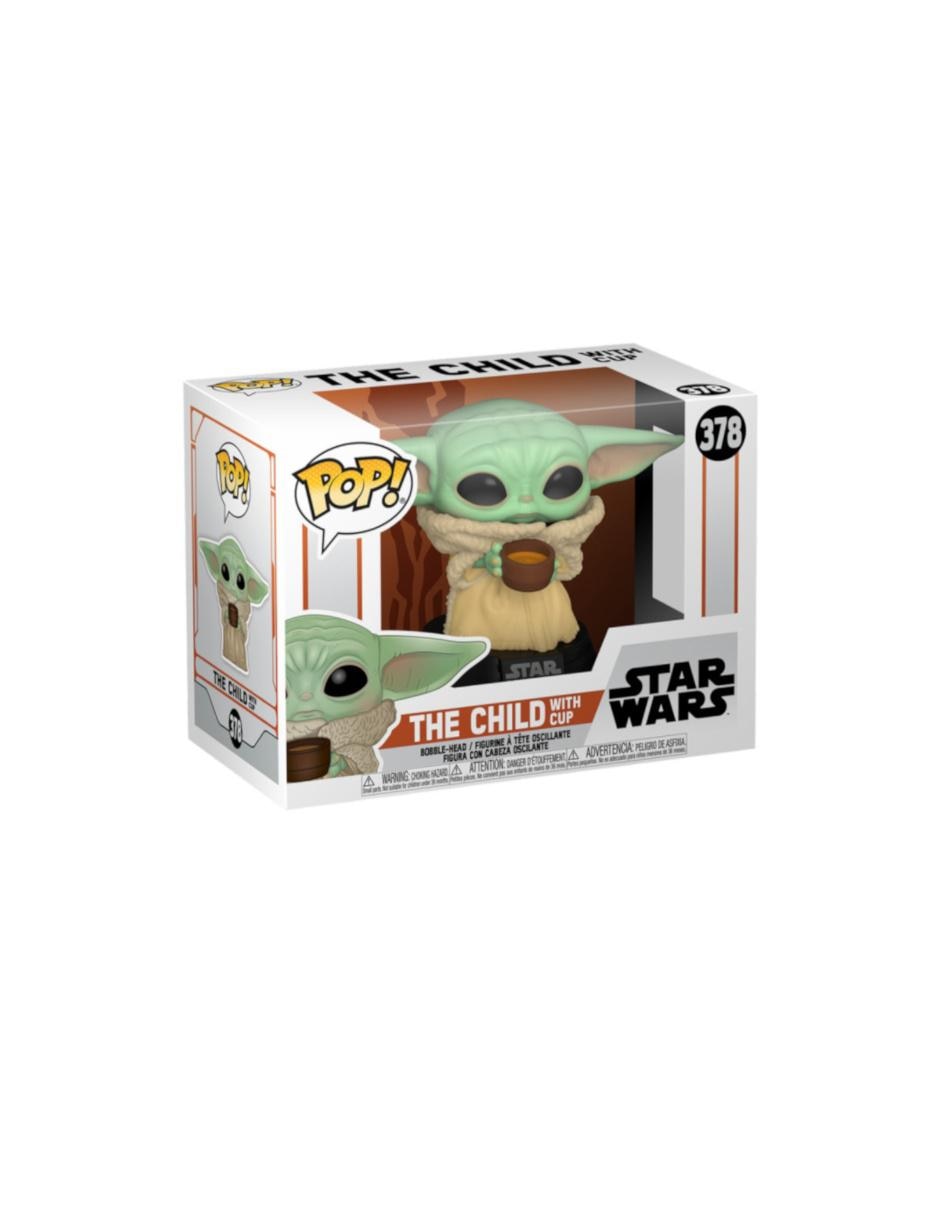 Figura Pop! Star Wars The Mandalorian The Child con Taza Baby Yoda 3