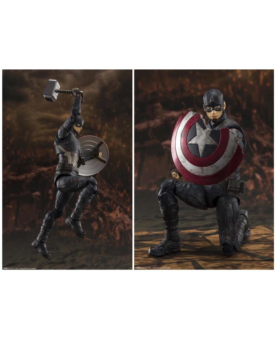Figura de colección Marvel Captain America deluxe 2