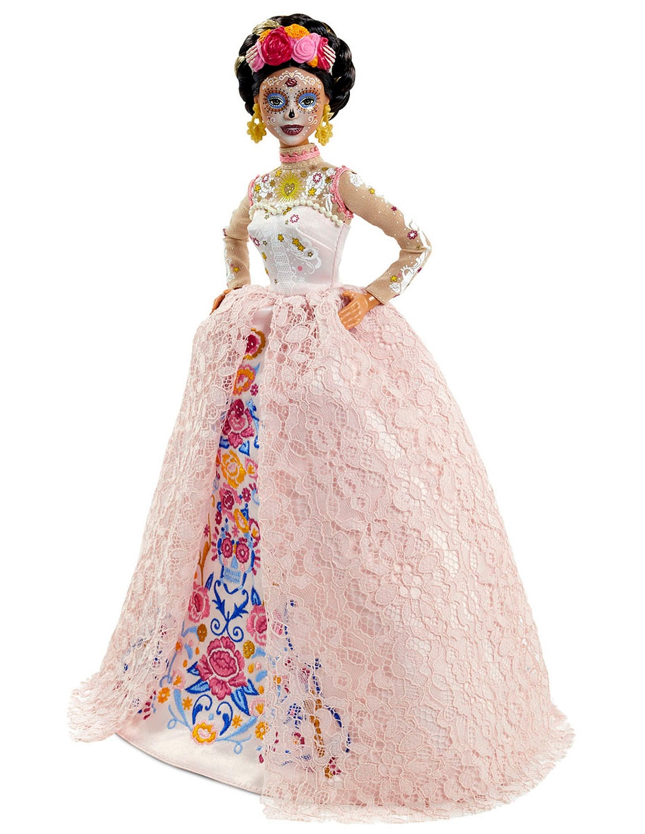 Decorativo Roca Velocidad supersónica Muñeca Día de Muertos Barbie | Liverpool.com.mx