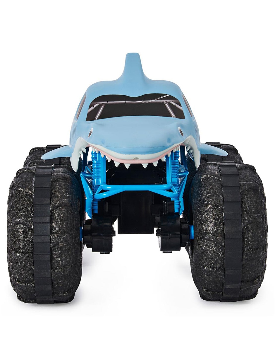 Camión Monstruo Carro De Tiburon A Control Remoto Tiburon Carro