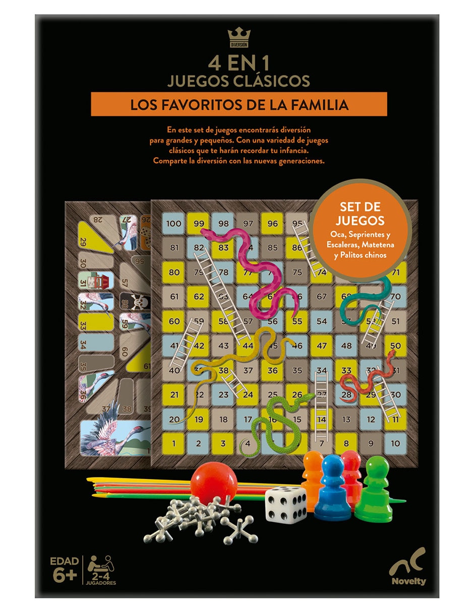 Juegos Clásicos 4 en 1 3