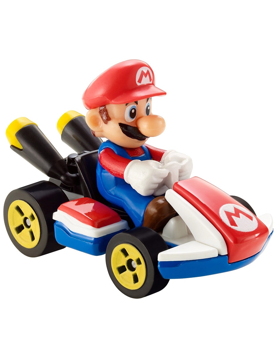 emparedado Aprendizaje Corta vida Vehículo de Mario Hot Wheels Mario Kart | Liverpool.com.mx