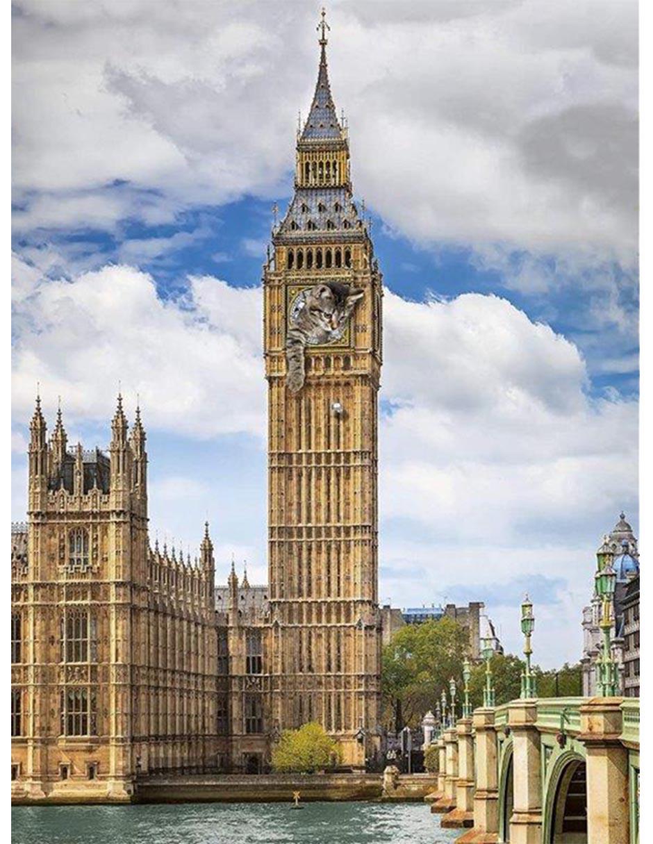 Rompecabezas Ravensbuger Reloj Big Ben, Londres 1500 piezas 2