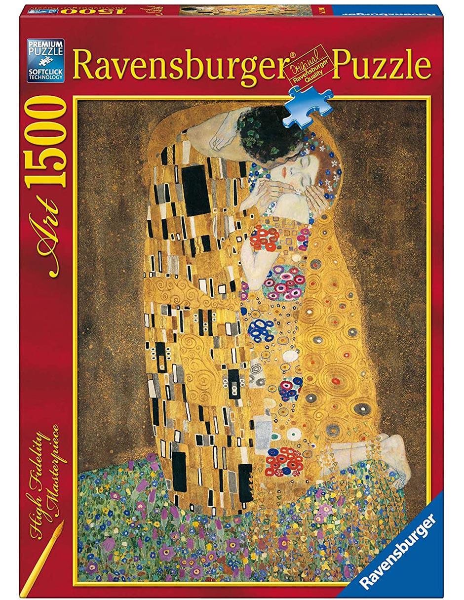 Rompecabezas Ravensbuger Klimt: Beso 1500 piezas | Liverpool.com.mx