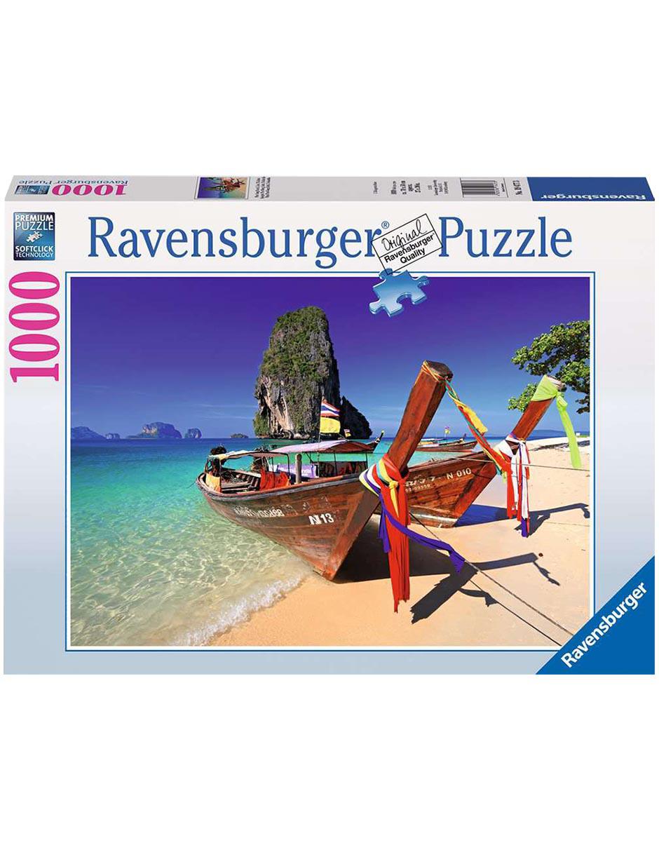 Rompecabezas Playa Phra Nang, Krabi, Tailandia 1000 piezas Rompecabezas Playa Phra Nang, Krabi, Tailandia 1000 piezas