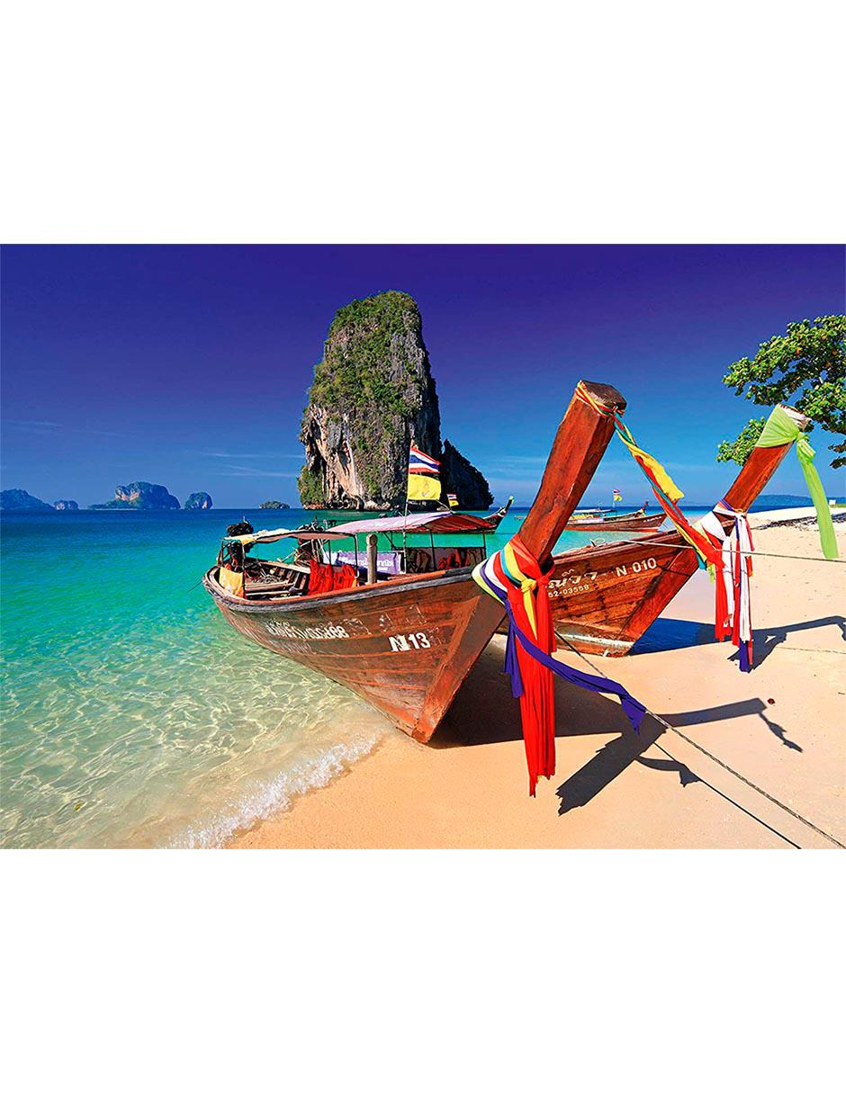 Rompecabezas Playa Phra Nang, Krabi, Tailandia 1000 piezas 2