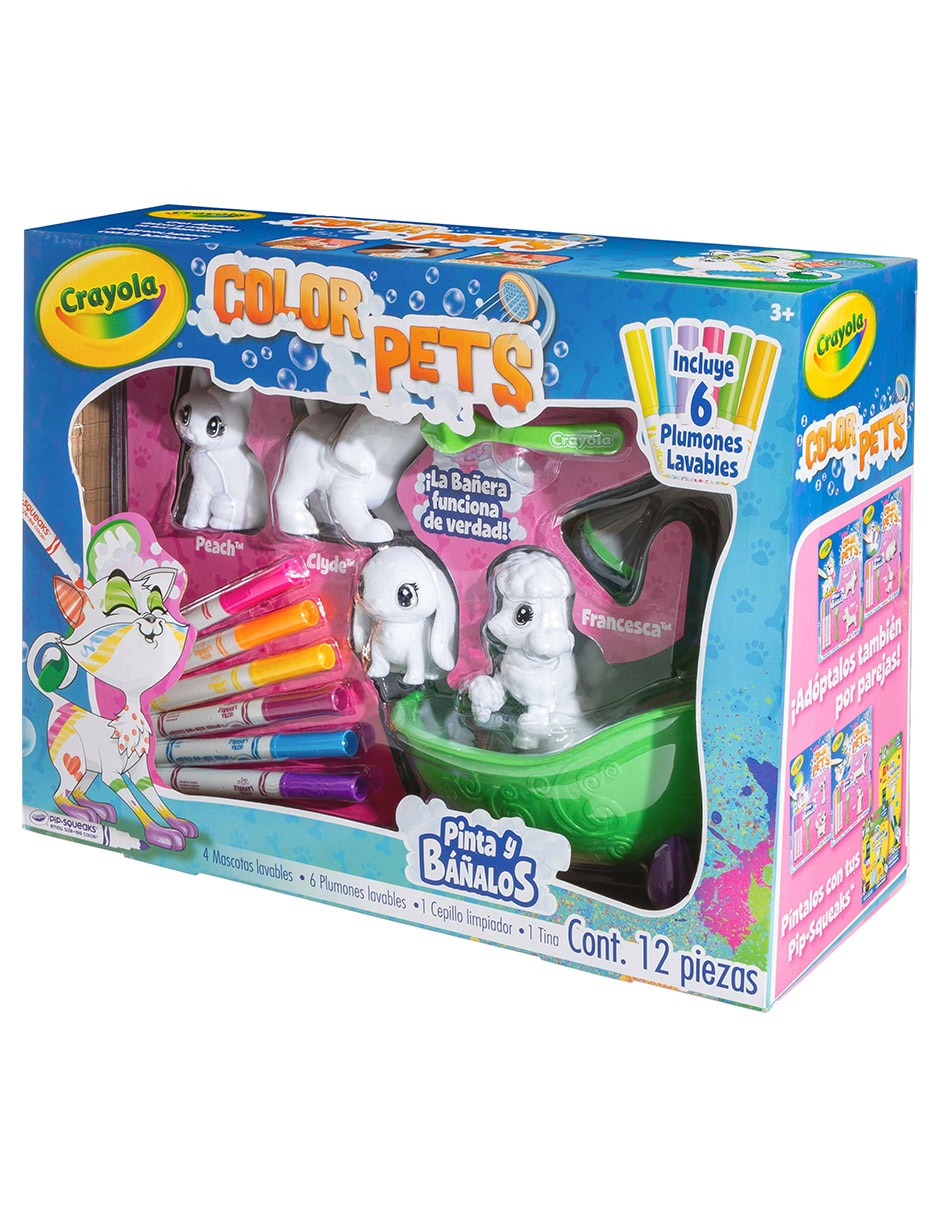 Set Color Pets Bañera juego arte y manuallidades unisex 3