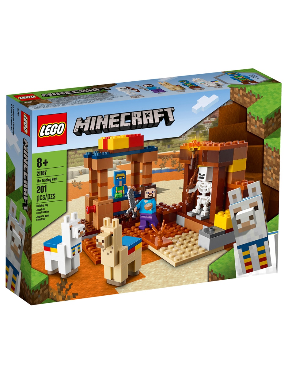 Creo que estoy enfermo Tropical Variante Set de Construcción El Puesto Comercial Lego Minecraft | Liverpool.com.mx