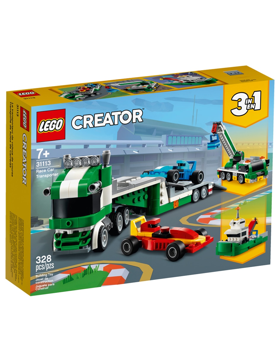 años de edad. edición limitada conjunto Bolsa De Polietileno Coche de Carreras 11950 Lego Creator 7