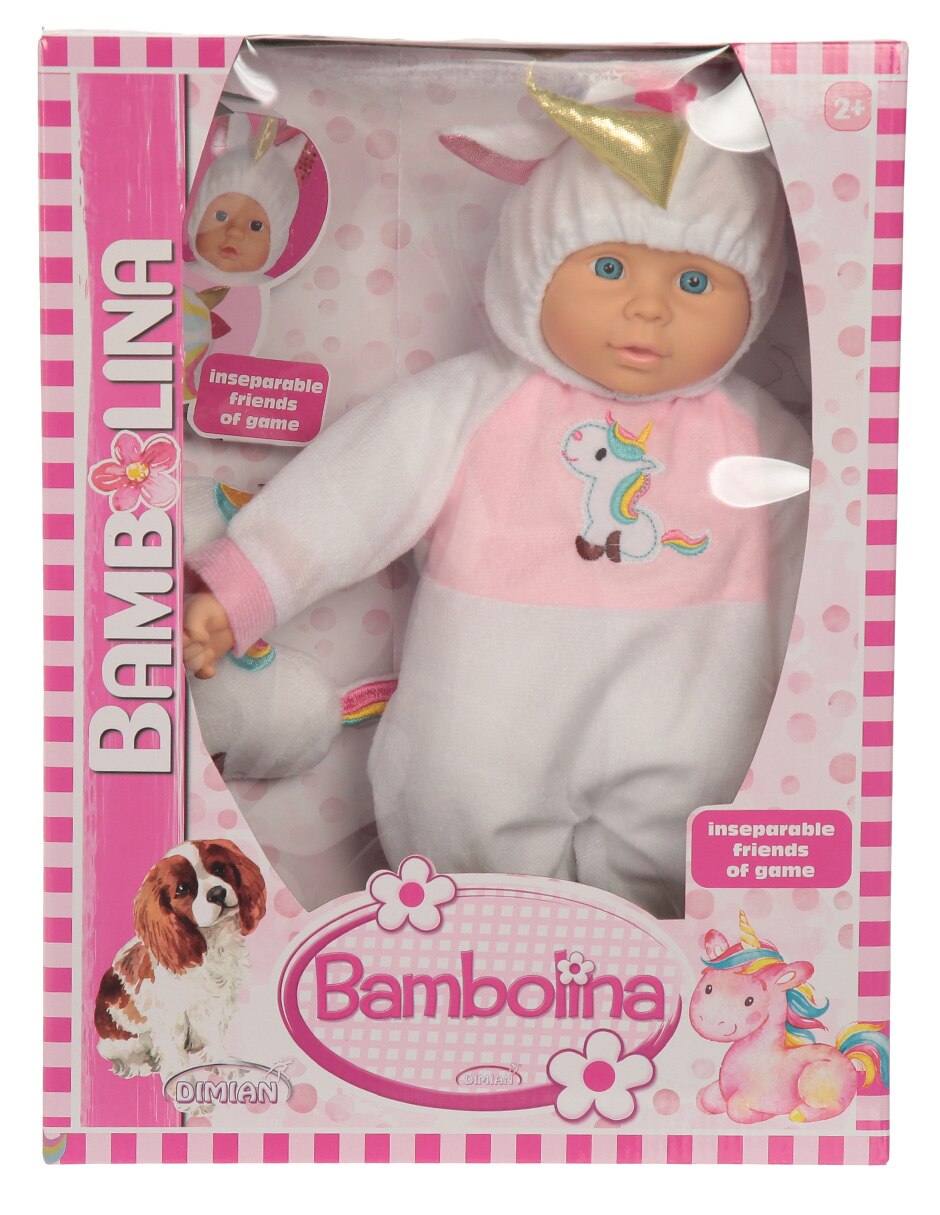 Muñeca Bambolina Pijama Unicornio en Liverpool