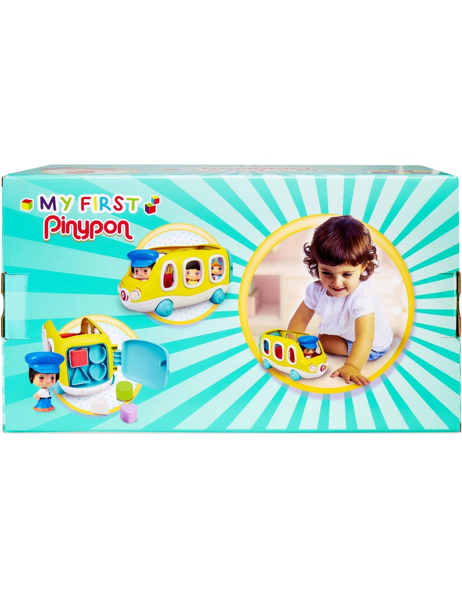 Bus Escolar Mi First Pinypon juego didáctico infantil unisex 4
