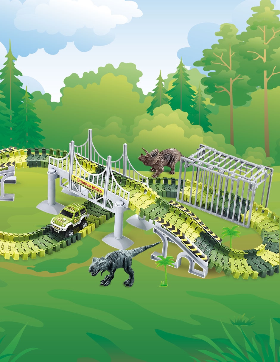 Pista armable Dino track 6