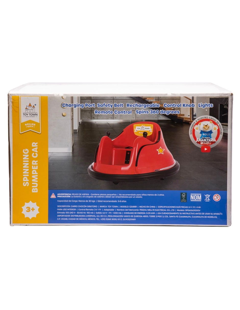 Automóvil montable Spinning Bumper de batería 7