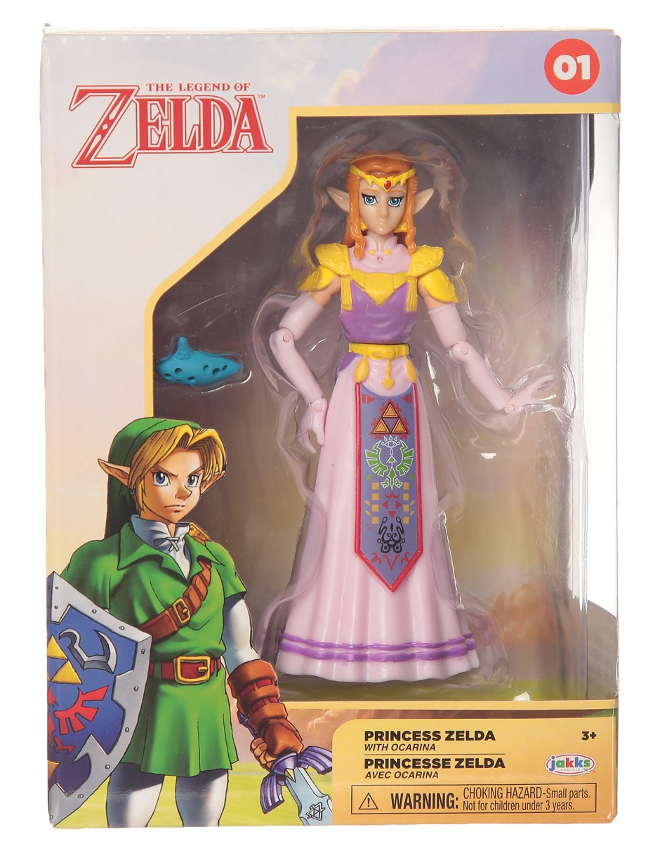 juicio Perfecto dinero Figura de colección Princesa Zelda Jakks Pacific con movimiento articulado  The Legend Of Zelda | Liverpool.com.mx
