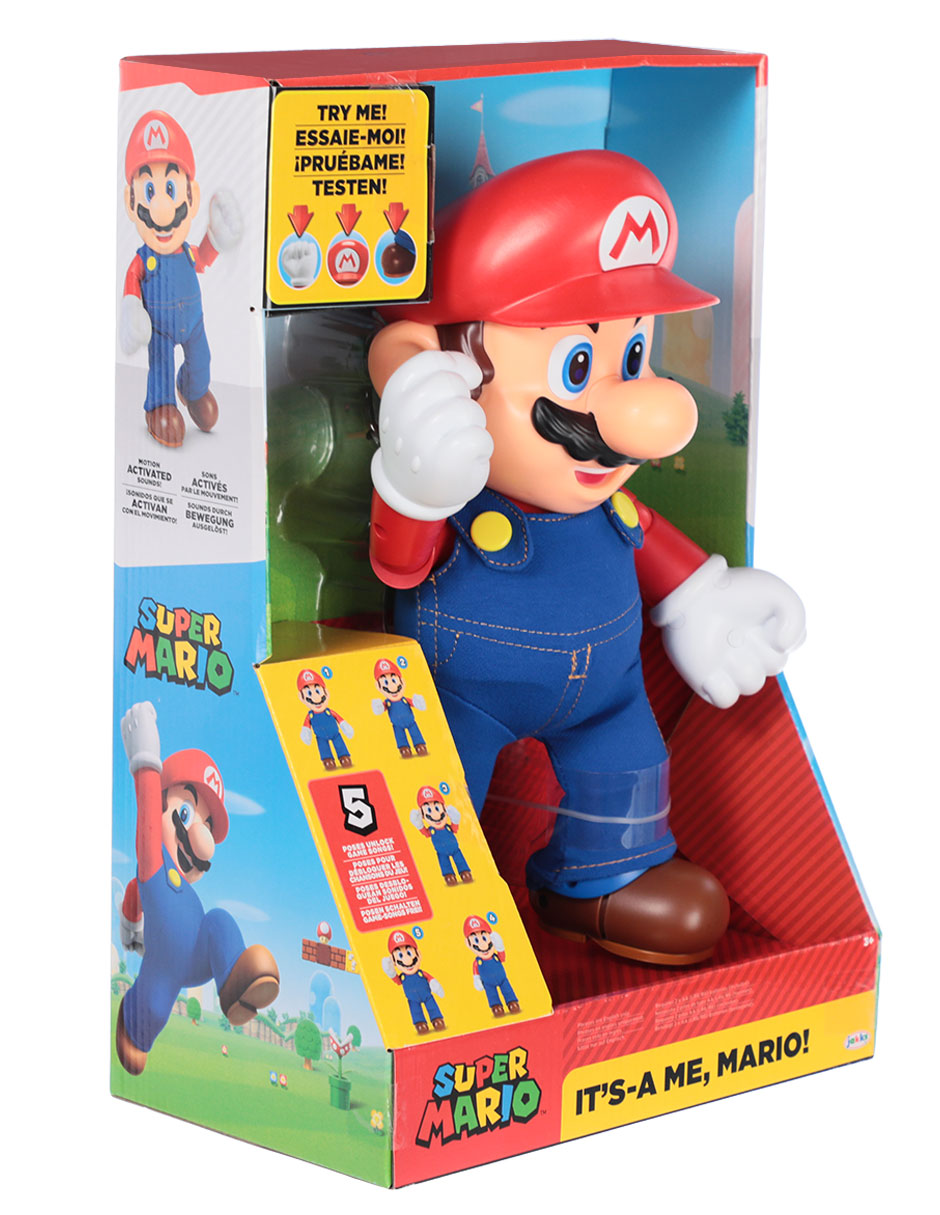 Figura de acción articulada Nintendo Super Mario con sonido 2