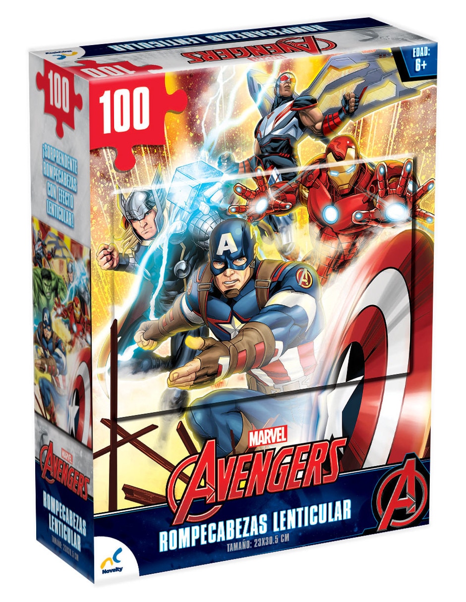 Rompecabezas Lenticular Avengers Marvel Rompecabezas Lenticular Avengers Marvel