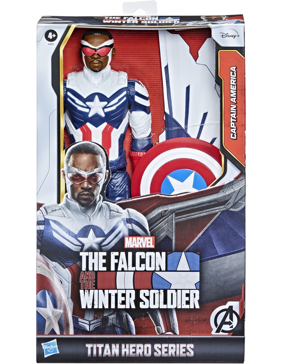 Figura Capitán América Hasbro articulado Marvel | Liverpool.com.mx