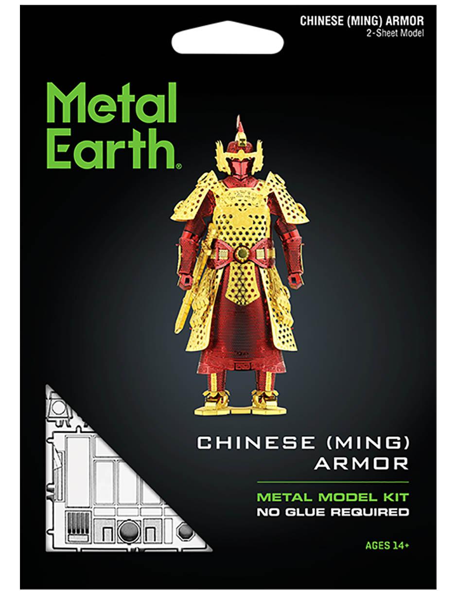 Rompecabezas Armadura China Ming Roja 2